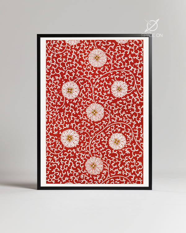 Japon Rouge Poster Tablosu