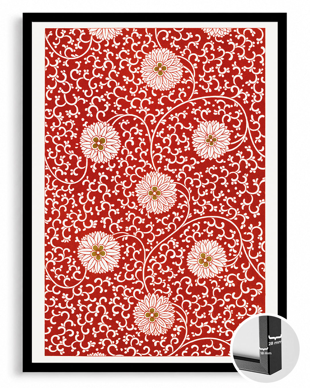 Japon Rouge Poster Tablosu