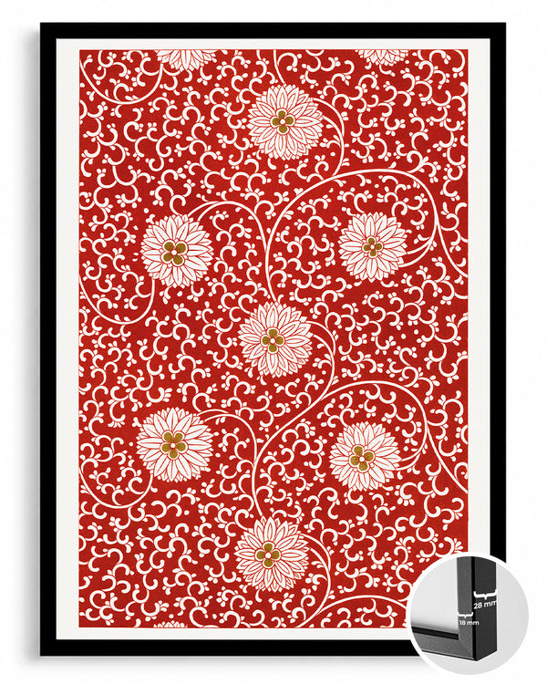 Japon Rouge Poster Tablosu