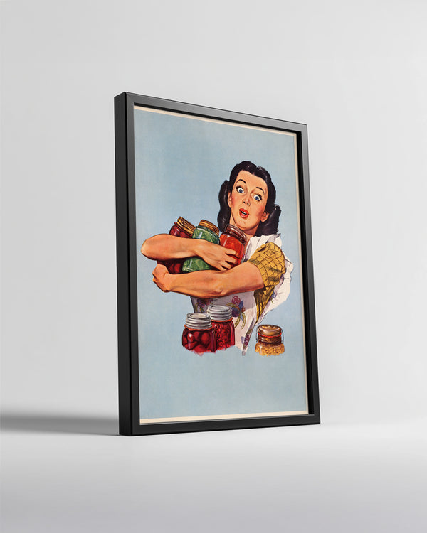Jar Lady Poster Tablosu