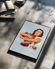 Jar Lady Poster Tablosu