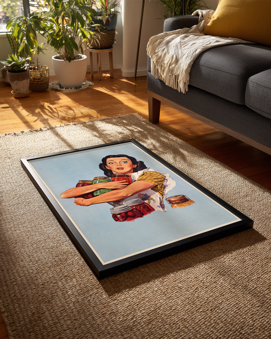 Jar Lady Poster Tablosu
