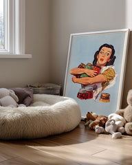 Jar Lady Poster Tablosu