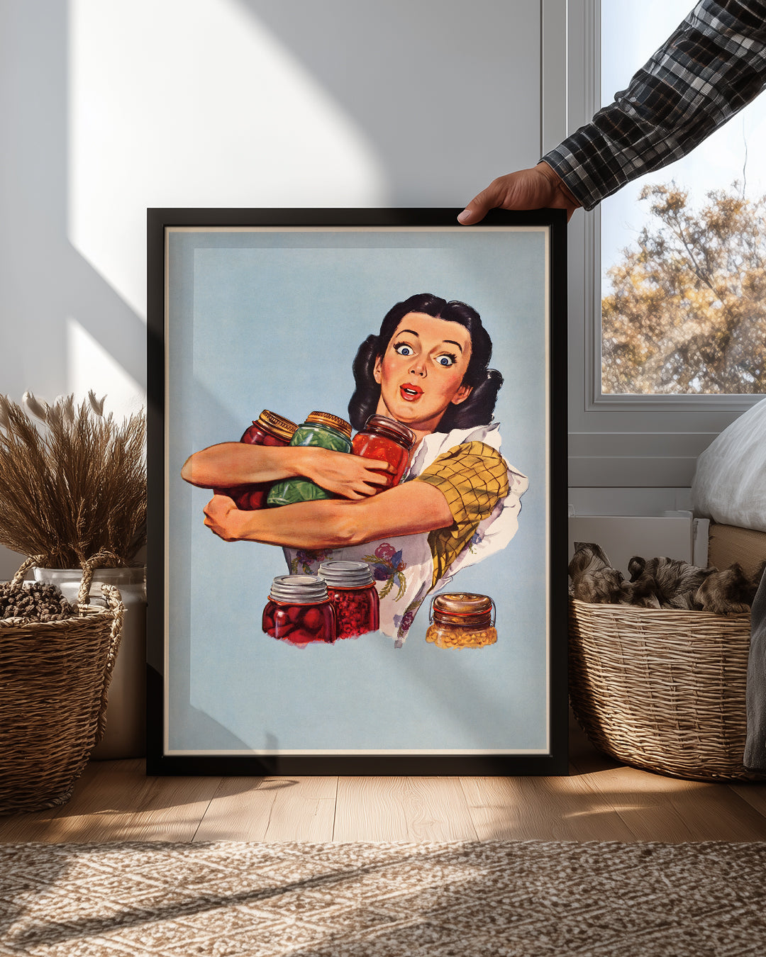 Jar Lady Poster Tablosu