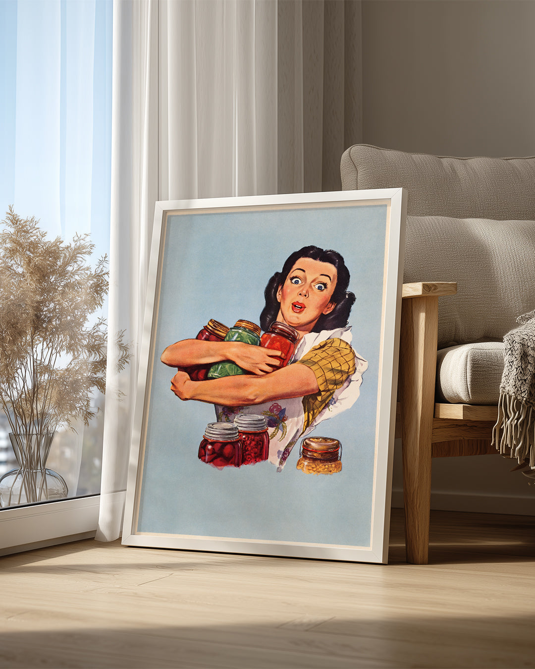 Jar Lady Poster Tablosu