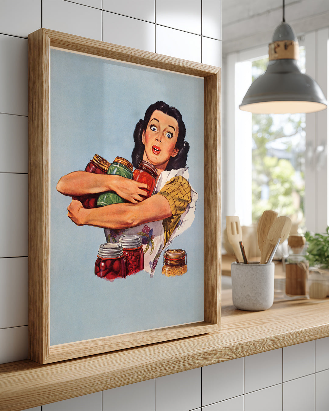 Jar Lady Poster Tablosu