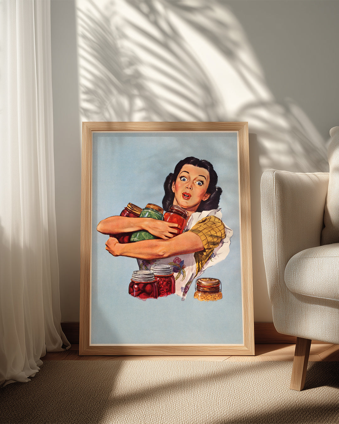 Jar Lady Poster Tablosu