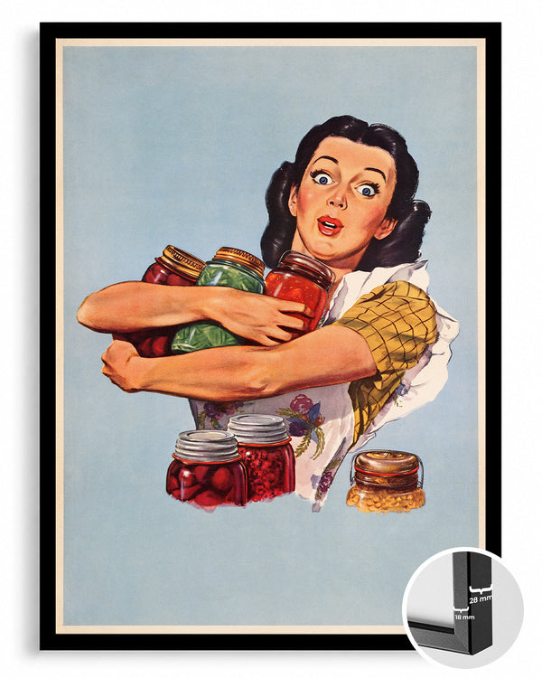 Jar Lady Poster Tablosu