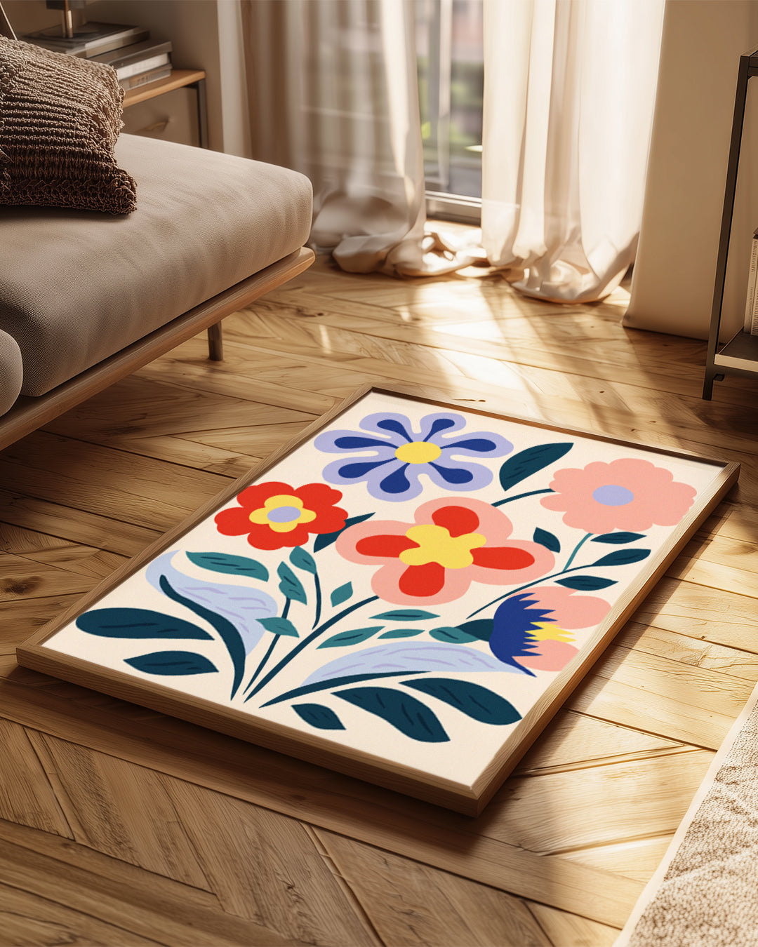Jardin Mystique Poster Tablosu