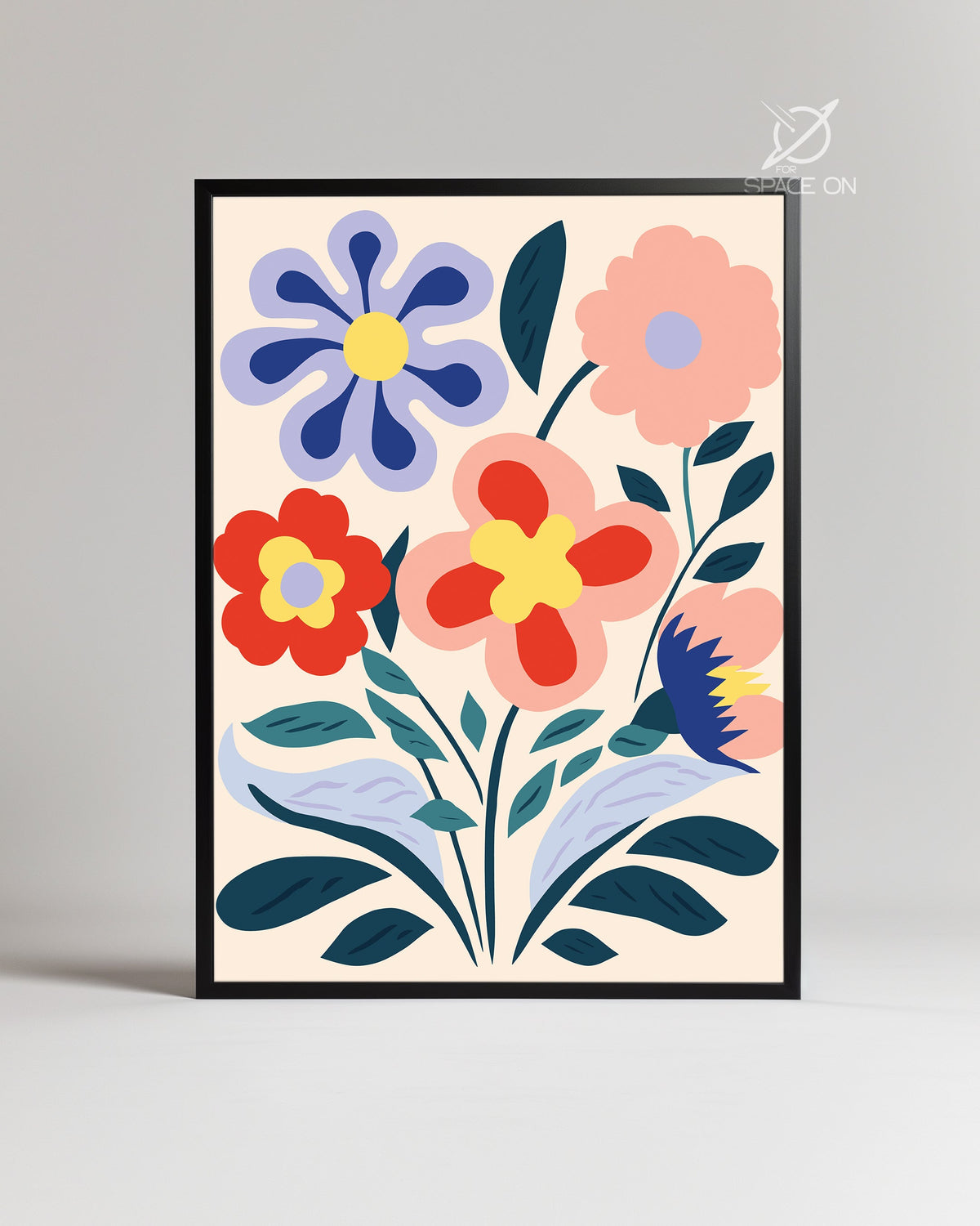 Jardin Mystique Poster Tablosu