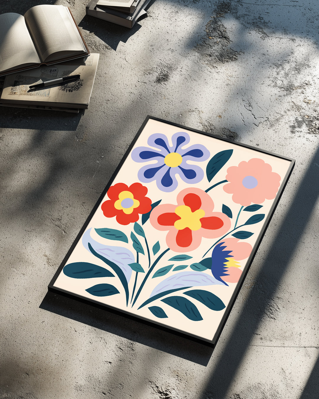 Jardin Mystique Poster Tablosu