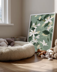 Jardin Vert Poster Tablosu