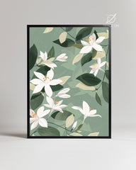 Jardin Vert Poster Tablosu
