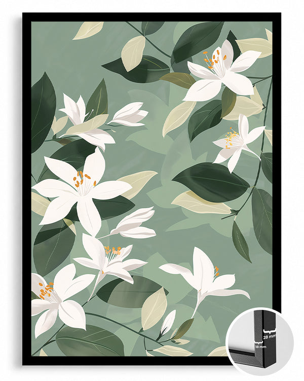 Jardin Vert Poster Tablosu