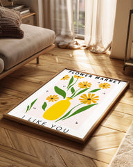 Jaune Amour Poster Tablosu