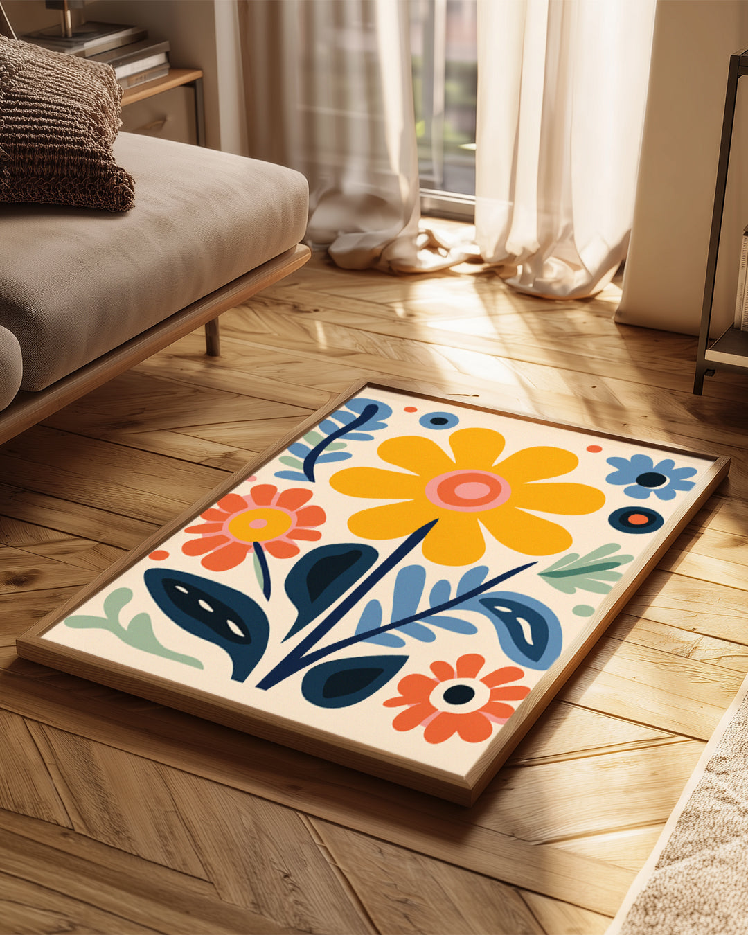 Jaune Mystique Poster Tablosu