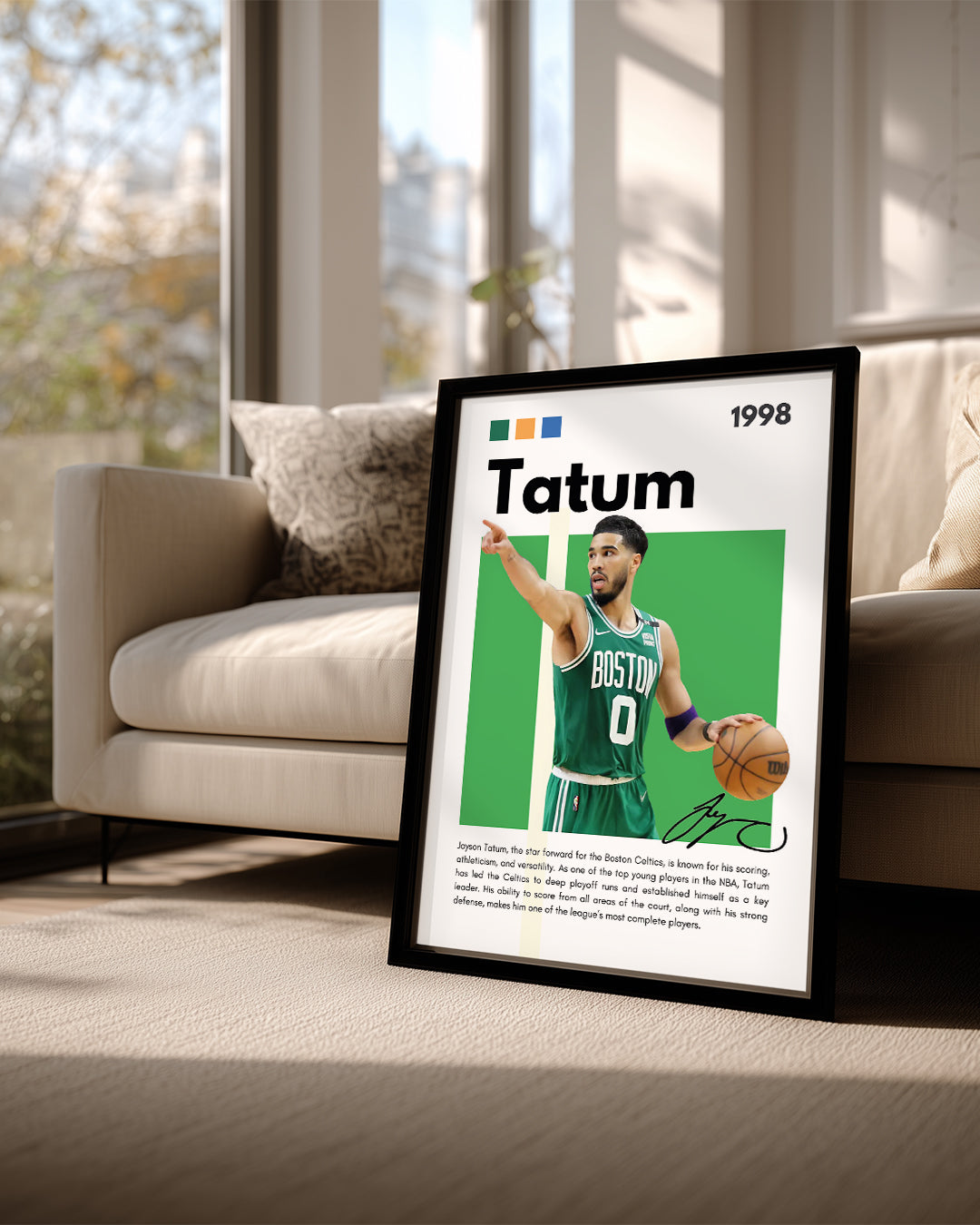 Jayson Tatum 1998 Poster Tablosu