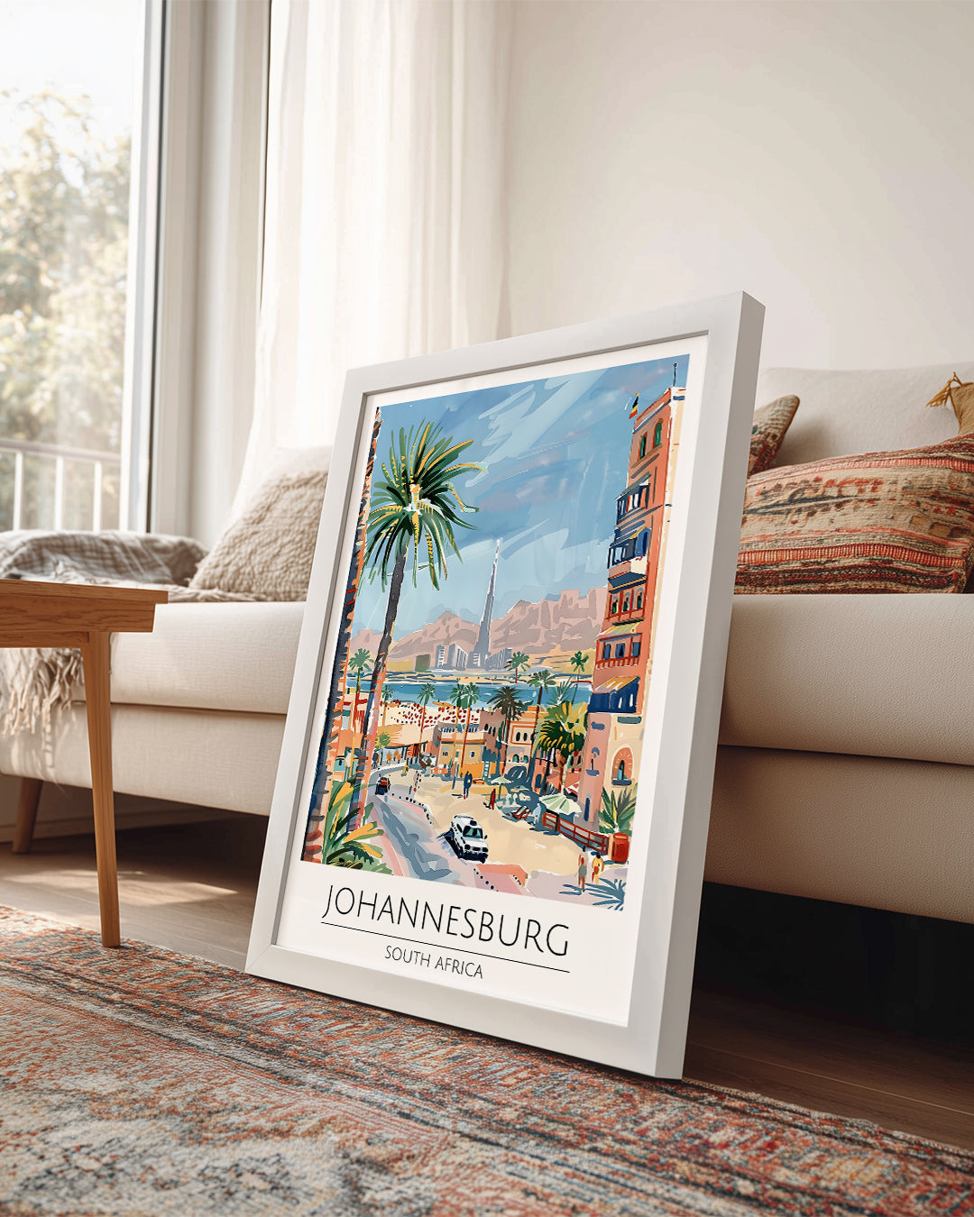 Johannesburg Güney Afrika Poster Tablosu