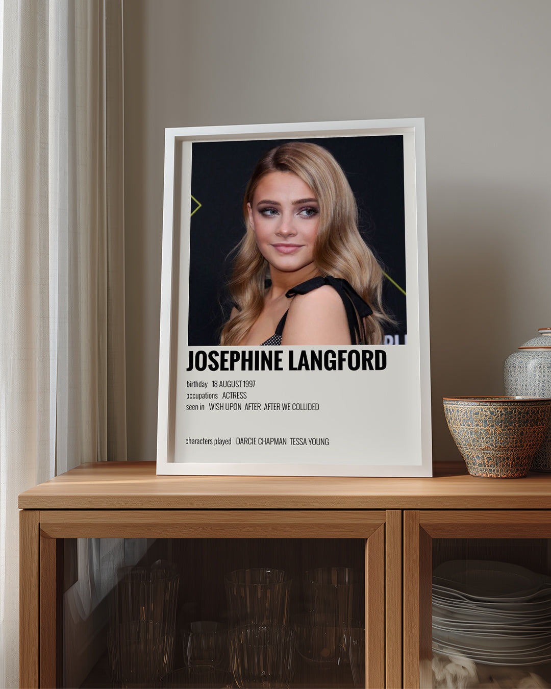 Josephine Langford Poster Tablosu