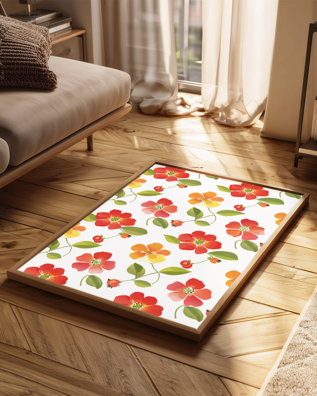 Joyeux Jardin Poster Tablosu