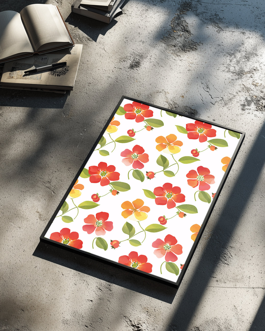 Joyeux Jardin Poster Tablosu
