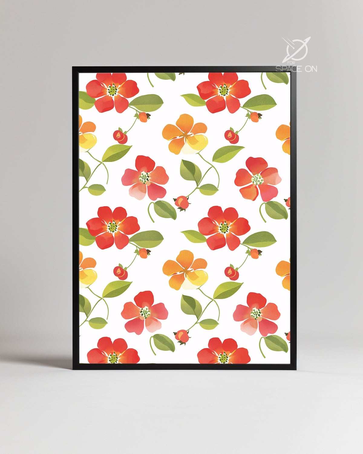 Joyeux Jardin Poster Tablosu