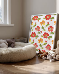 Joyeux Jardin Poster Tablosu