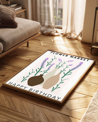 Joyeux Lavande Poster Tablosu