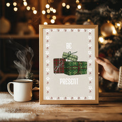Joyeux Noel Print Poster Tablosu