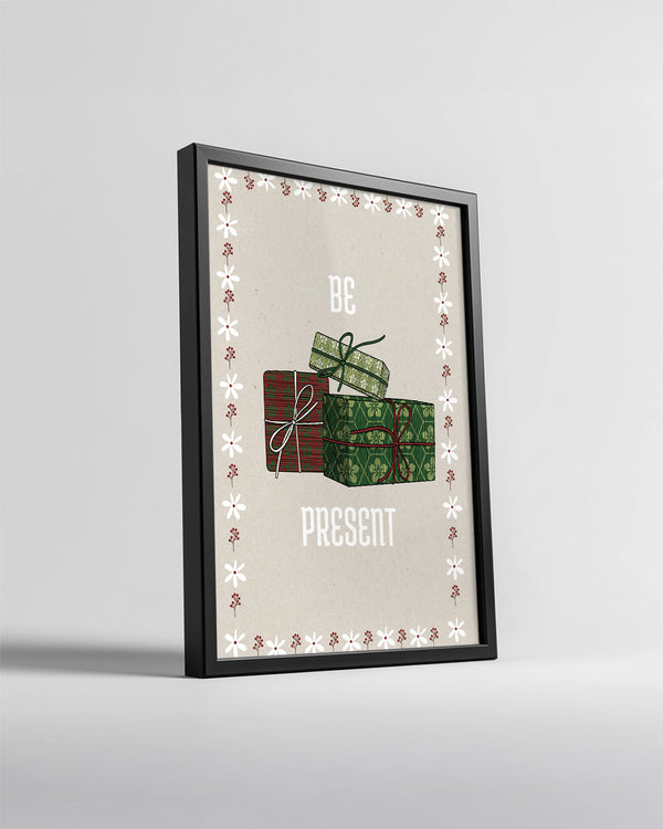 Joyeux Noel Print Poster Tablosu