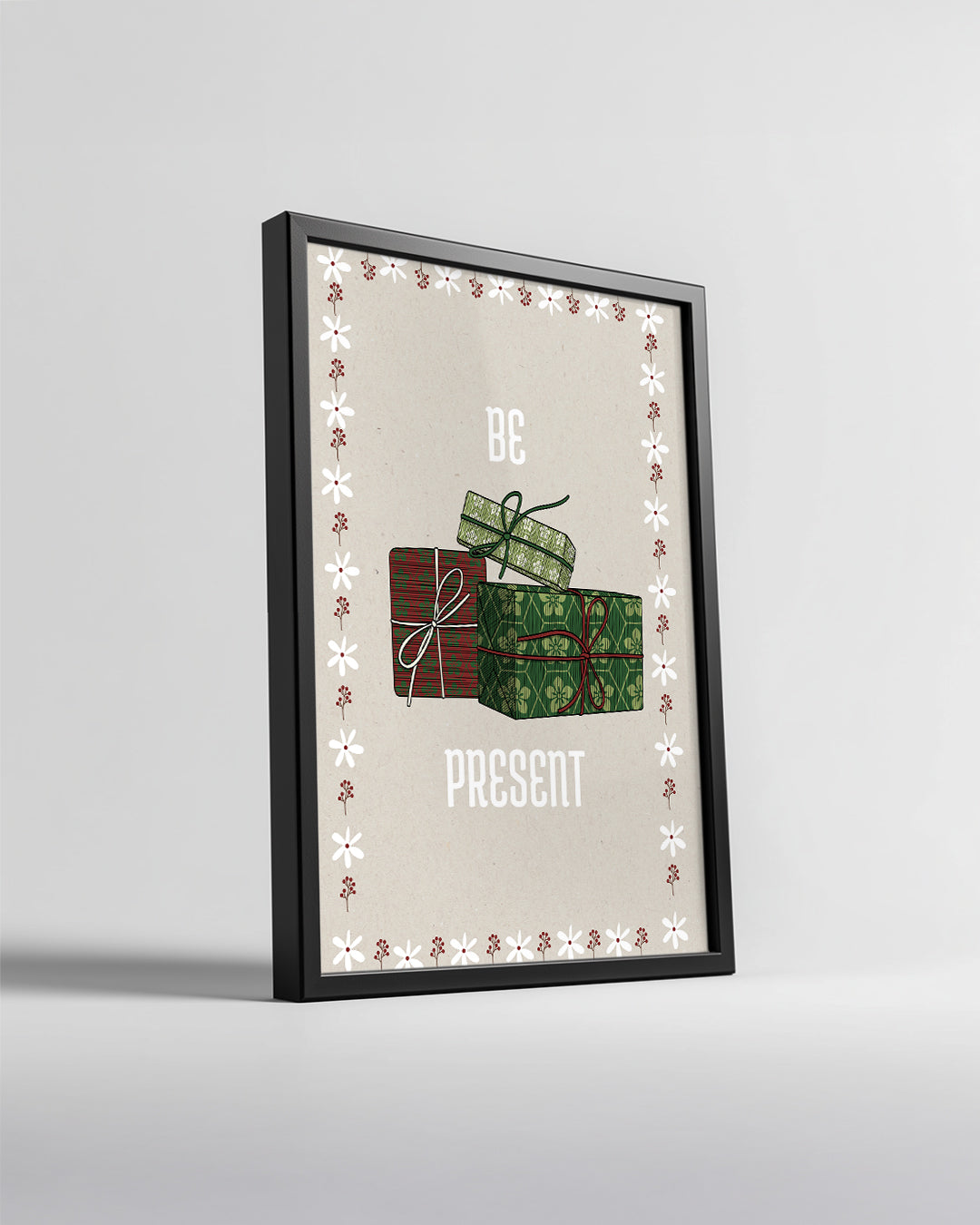 Joyeux Noel Print Poster Tablosu