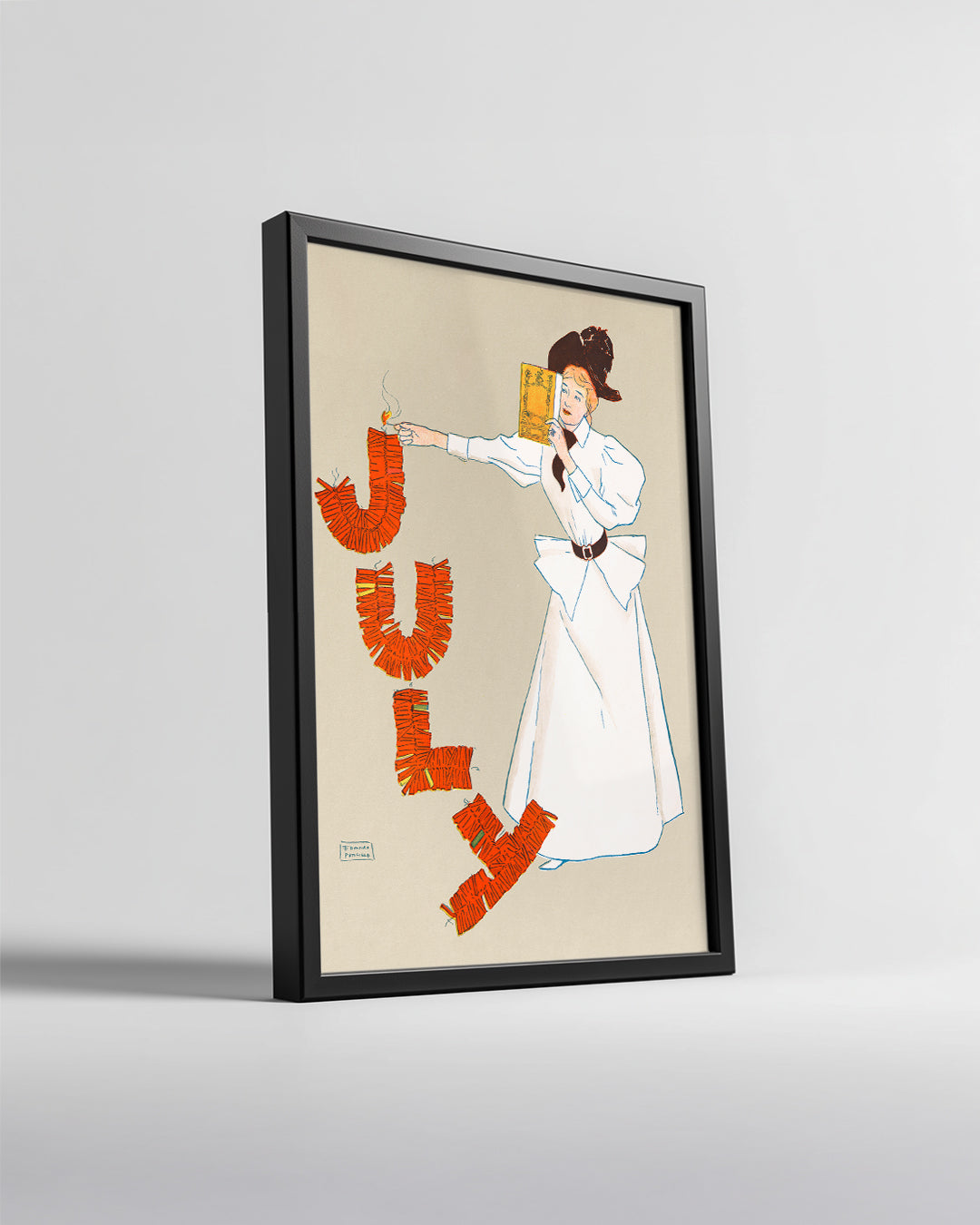 July Fire Poster Tablosu