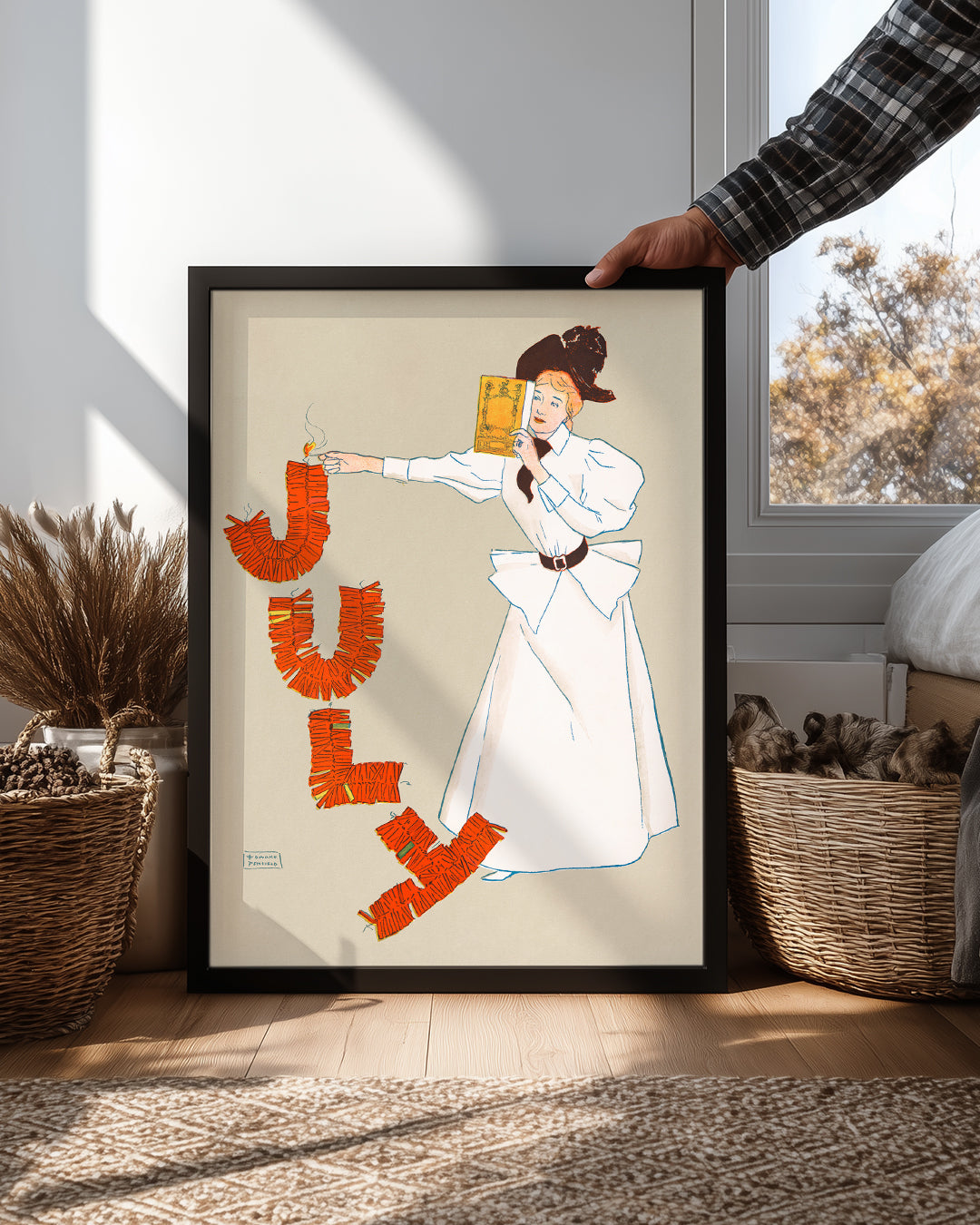 July Fire Poster Tablosu