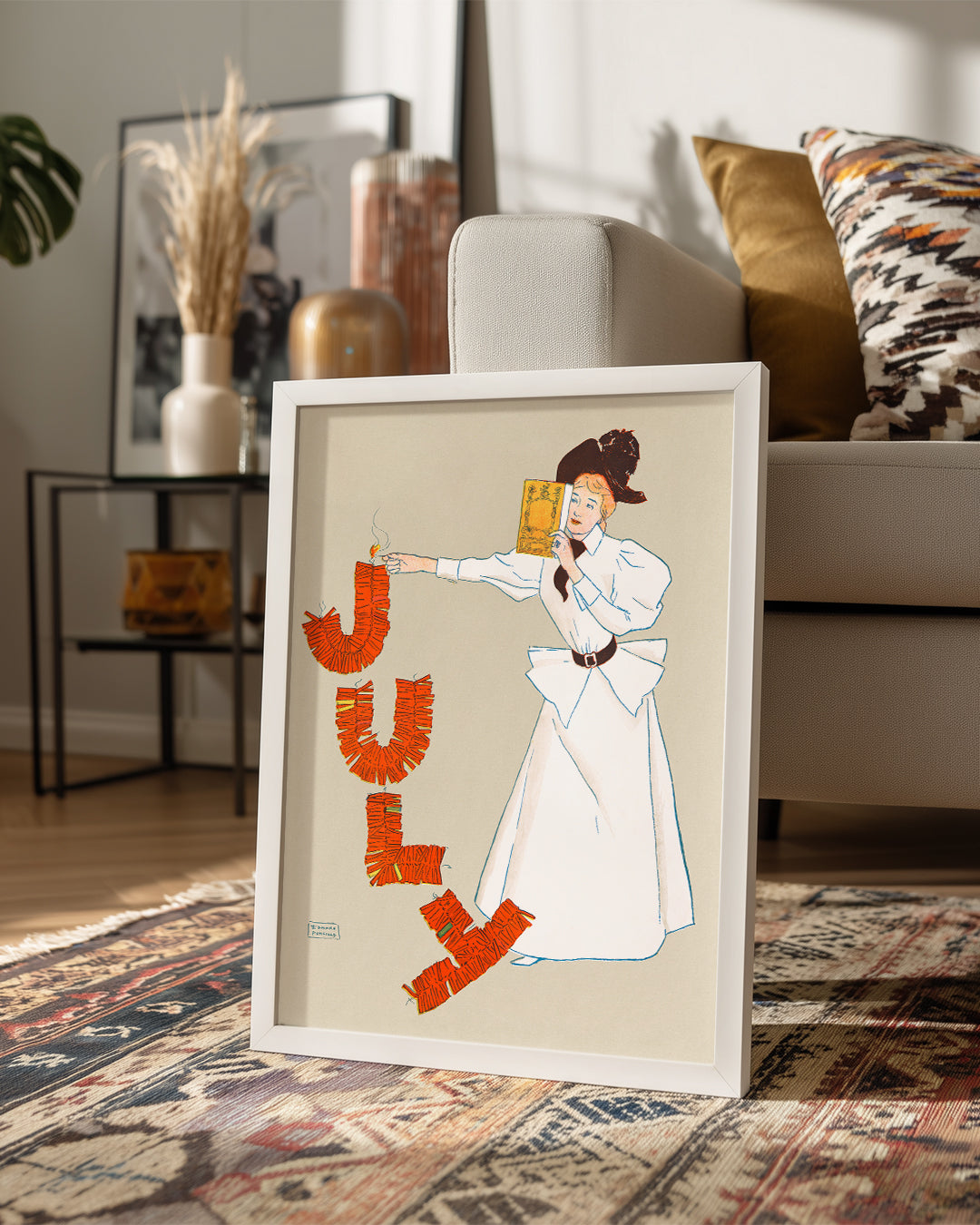 July Fire Poster Tablosu