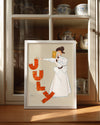 July Fire Poster Tablosu