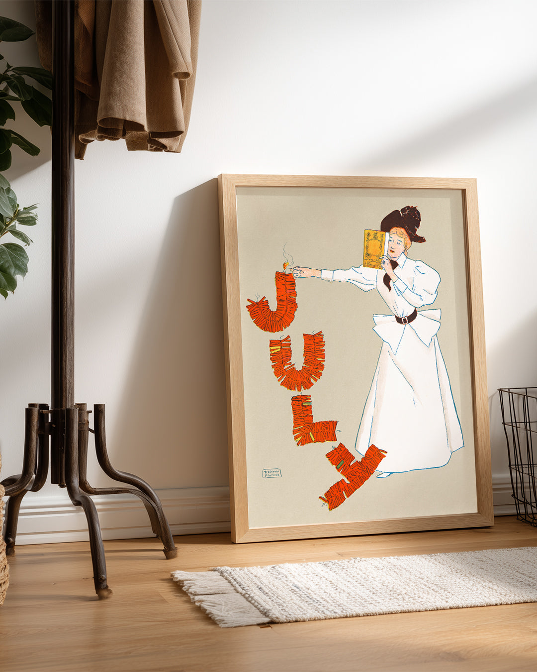 July Fire Poster Tablosu
