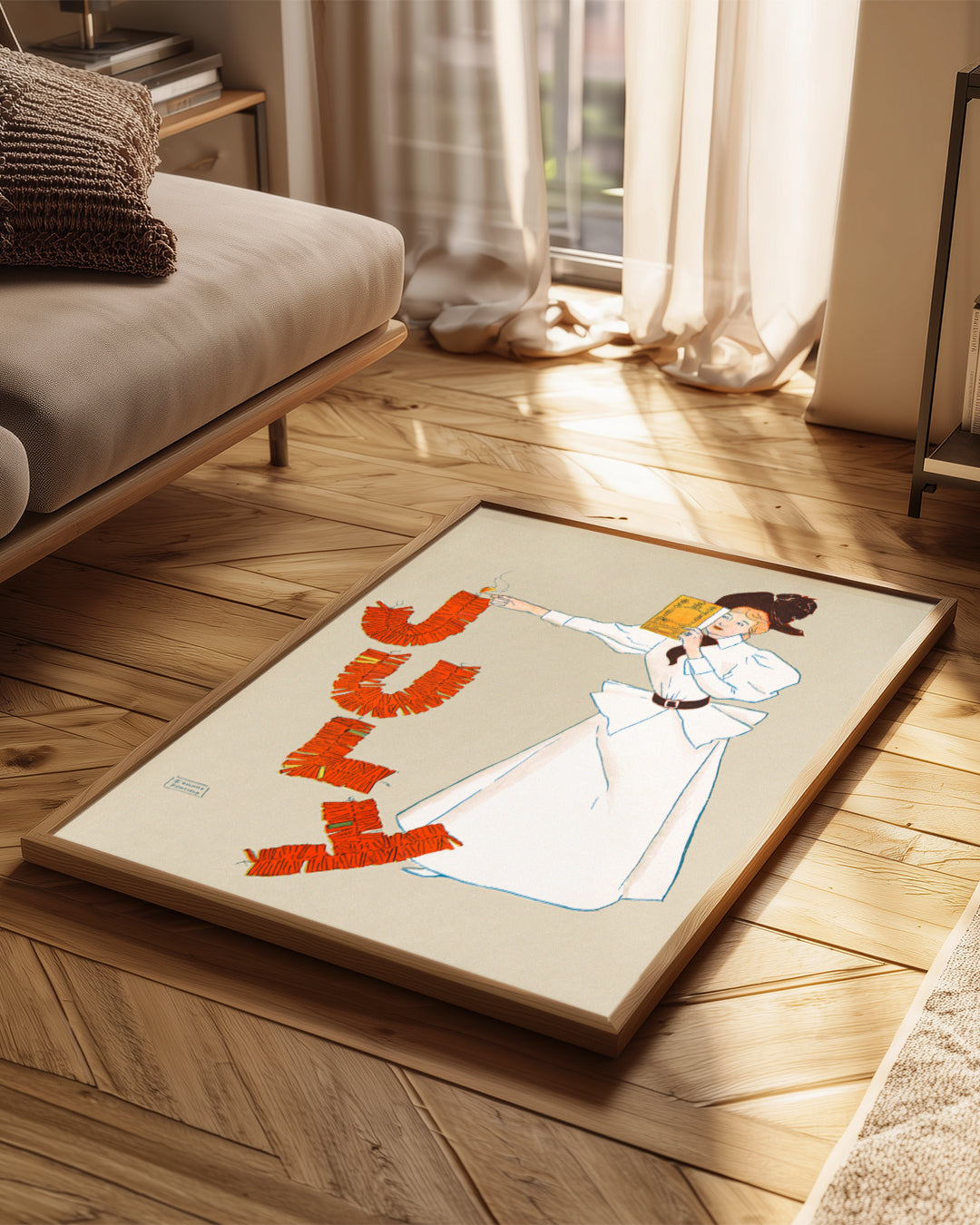 July Fire Poster Tablosu
