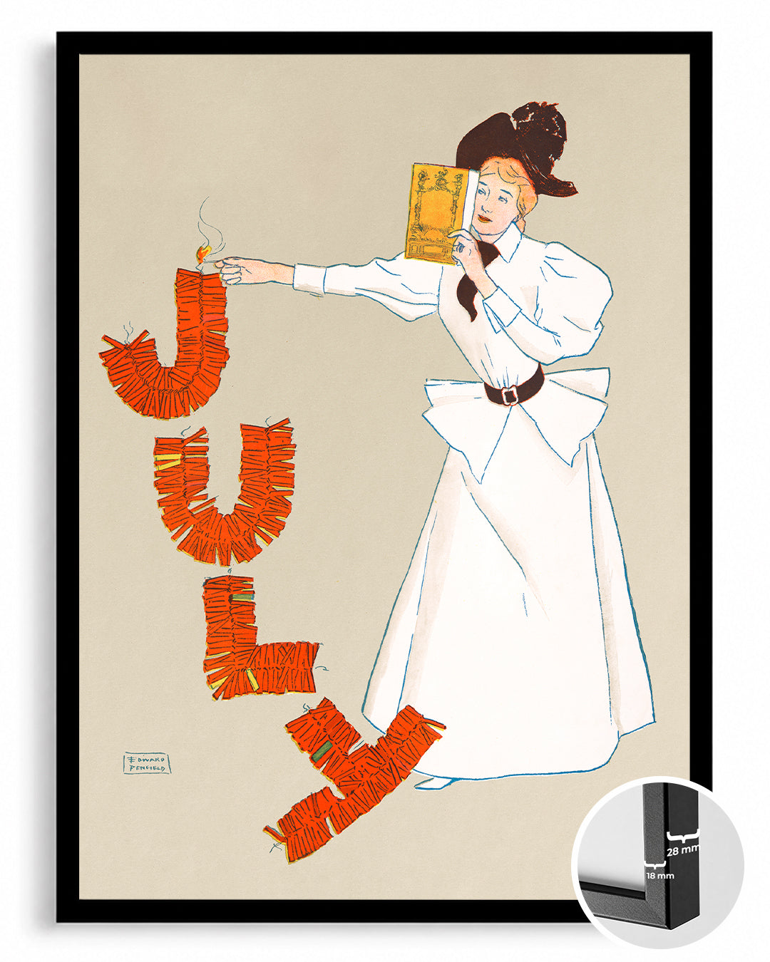 July Fire Poster Tablosu