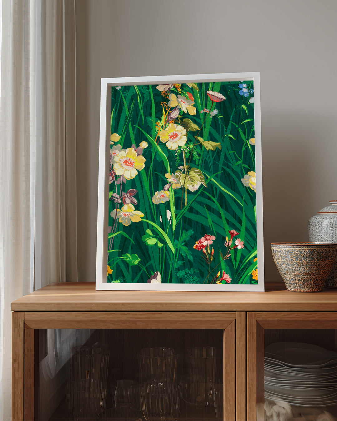 Jungle Bloom Poster Tablosu