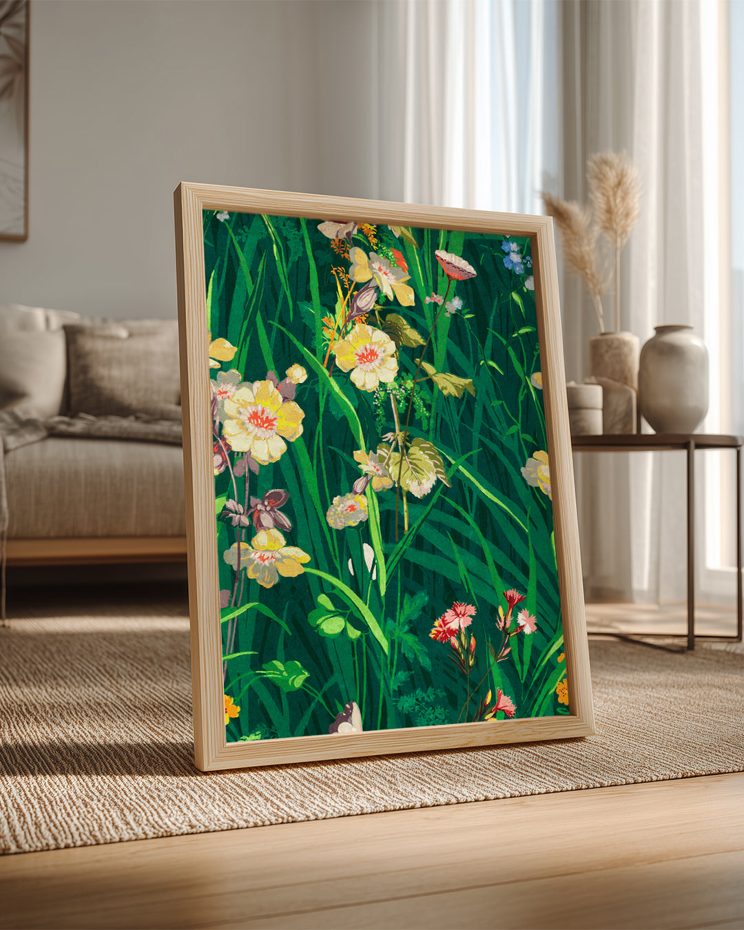 Jungle Bloom Poster Tablosu