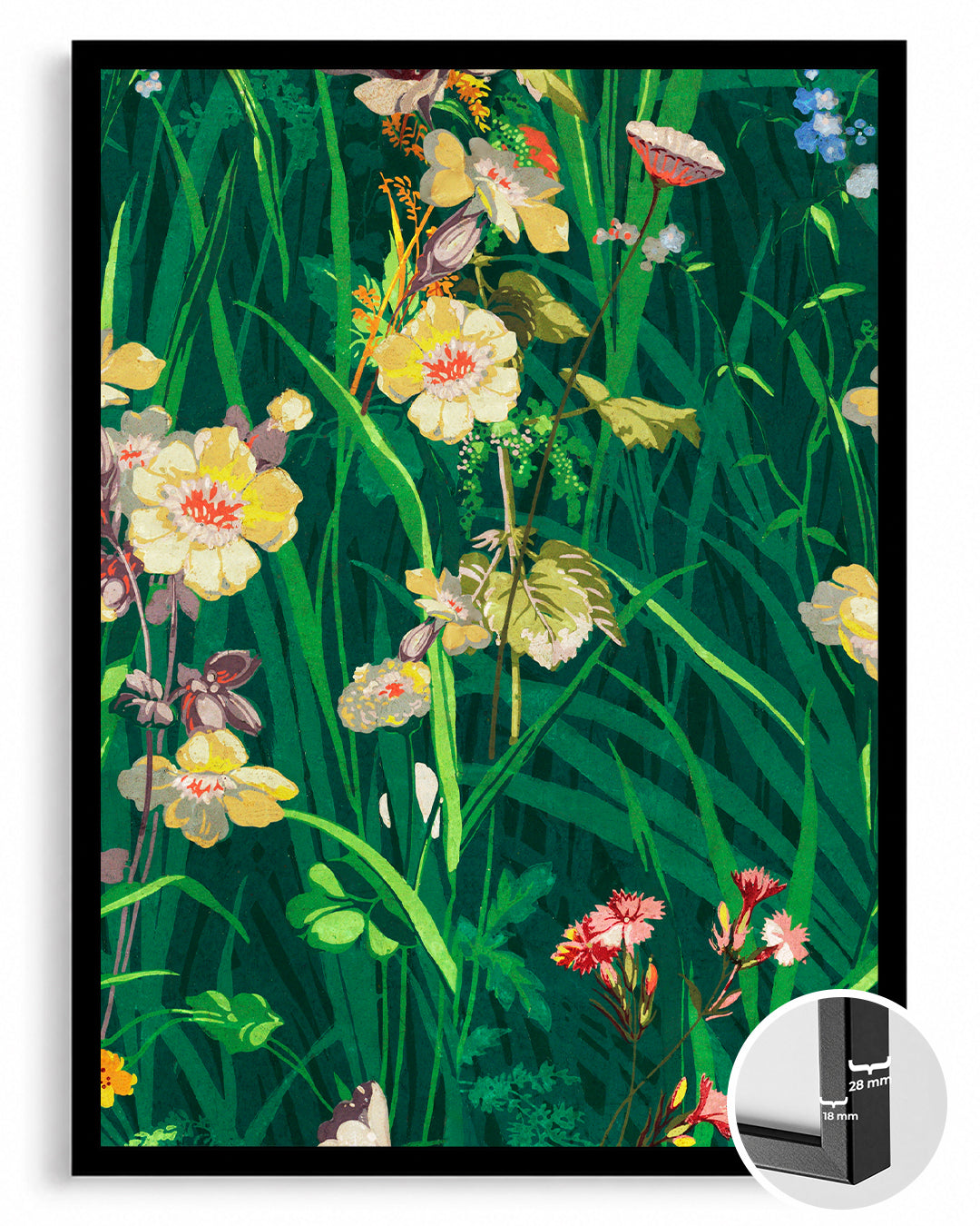 Jungle Bloom Poster Tablosu