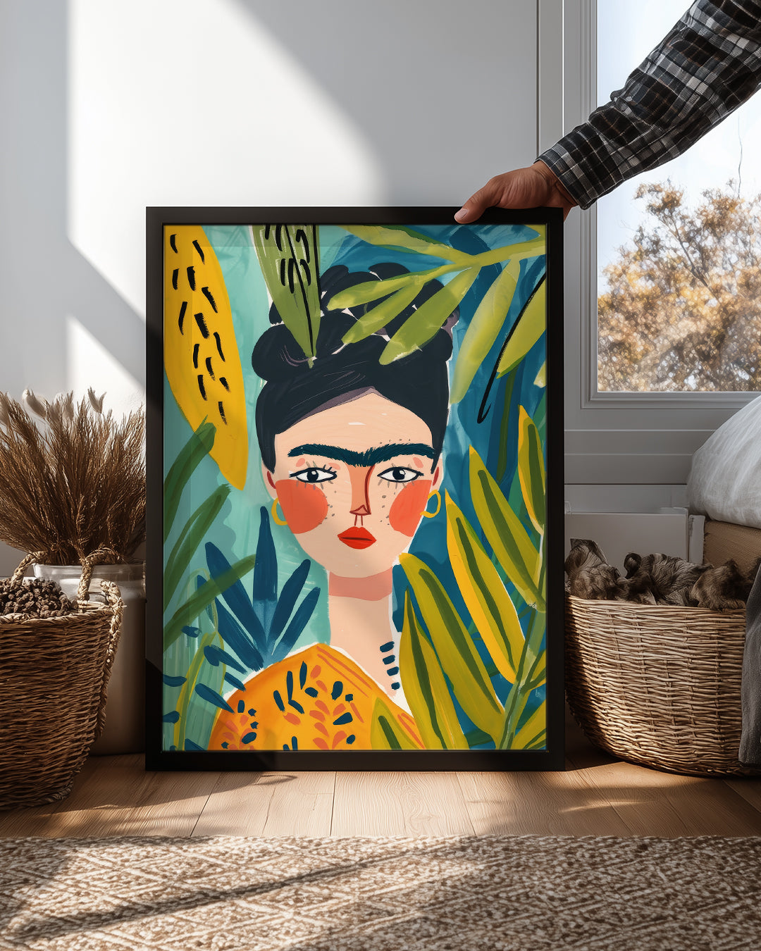 Jungle Frida Poster Tablosu