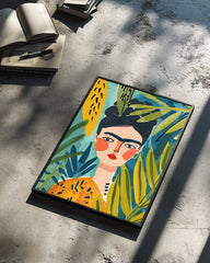 Jungle Frida Poster Tablosu