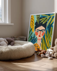 Jungle Frida Poster Tablosu