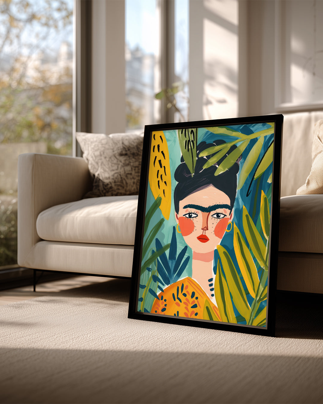 Jungle Frida Poster Tablosu