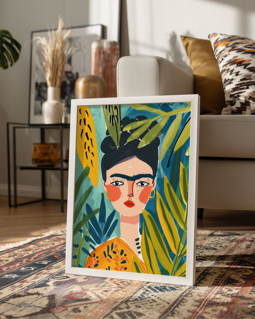 Jungle Frida Poster Tablosu