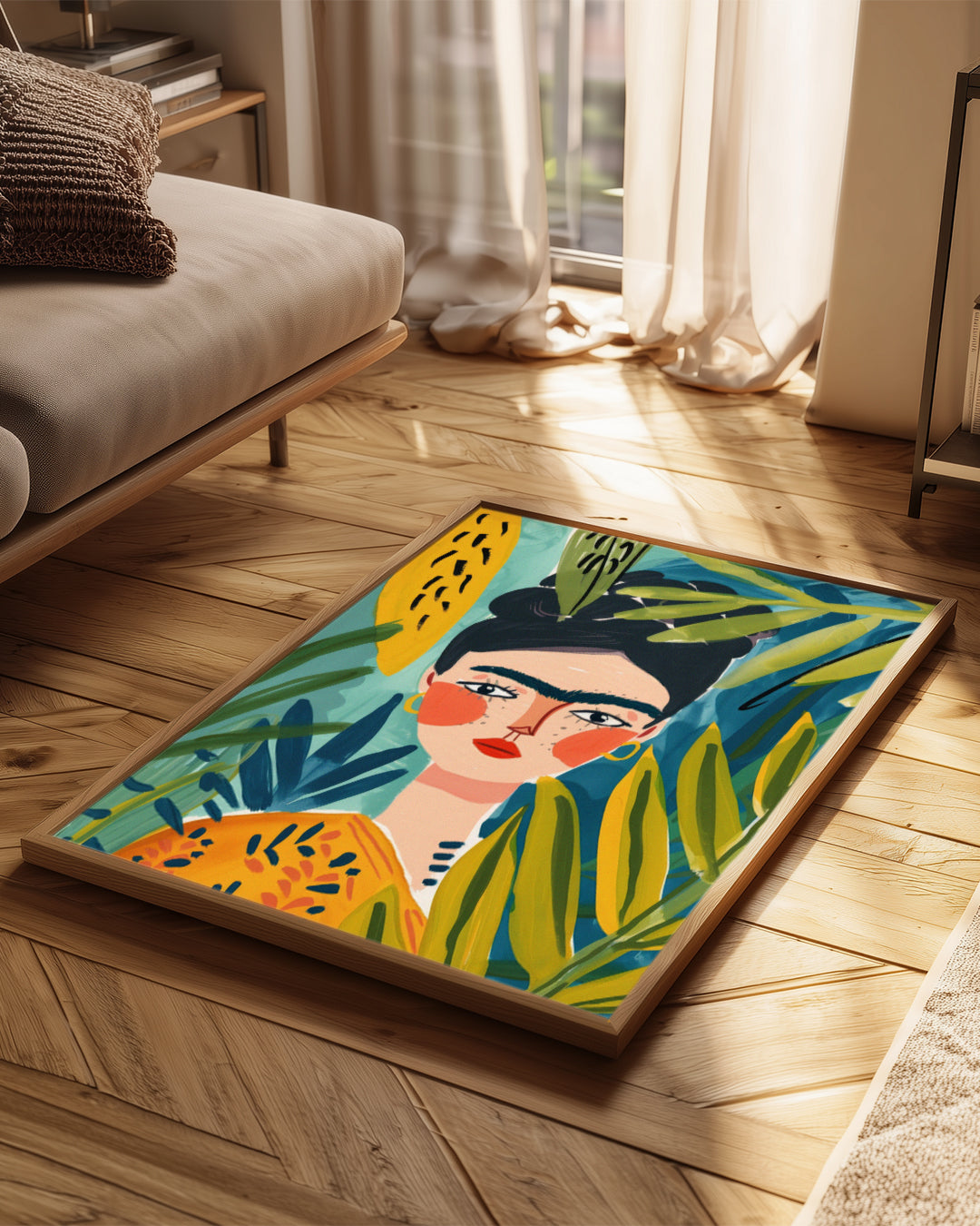 Jungle Frida Poster Tablosu
