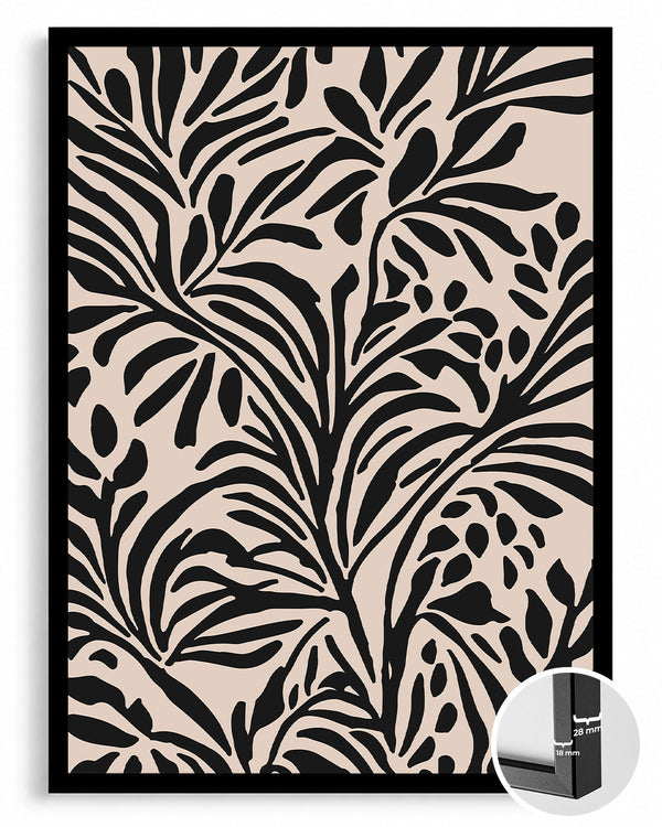 Jungle Ink Poster Tablosu
