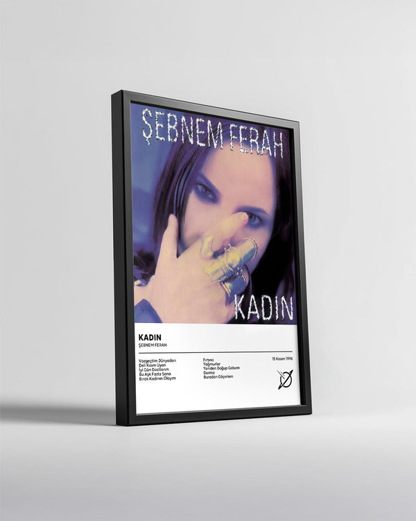 Kadın - Şebnem Ferah Poster Tablosu