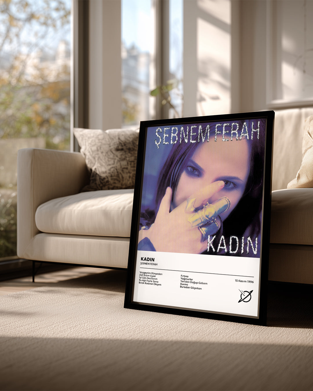 Kadın - Şebnem Ferah Poster Tablosu